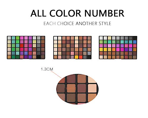 FantasyDay® 162 Colores Sombra De Ojos Paleta de Maquillaje Cosmética - Perfecto para Sso Profesional y Diario