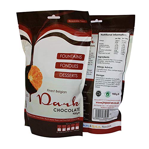 Finest Belgian Dark Fondue Chocolate Drops 900g