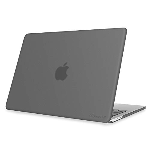 Fintie Funda para MacBook Pro 13 (2020) - Súper Delgada Carcasa Protectora de Plástico Duro para MacBook Pro 13.3 Pulgadas A2251 / A2289 con Touch Bar y Touch ID, Gris