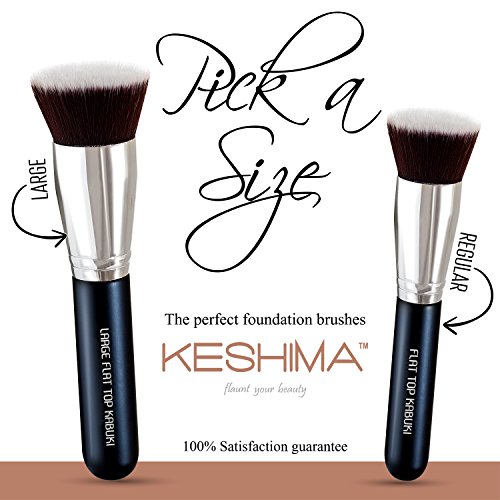 Flat Top Kabuki Brush By Keshima