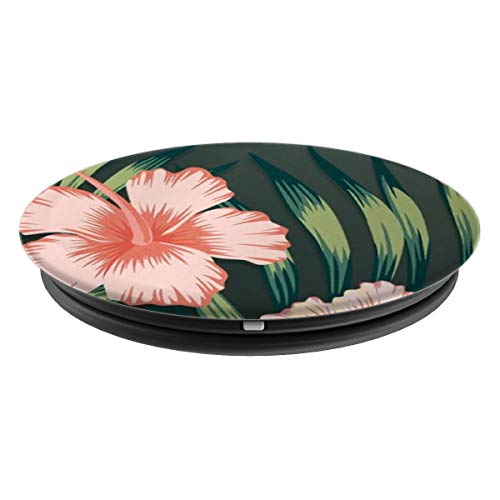 Fragrant Amaryllis Coral Floral Flowers PopSockets Agarre y Soporte para Teléfonos y Tabletas