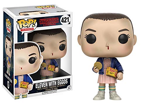 Funko Pop 13318, Vinilo Colección Stranger Things 421, Eleven with Eggos