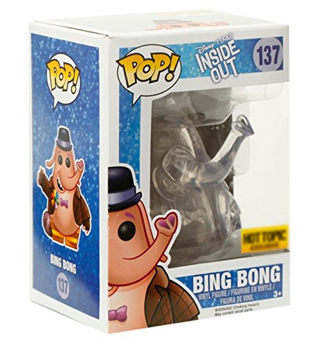 Funko POP Disney/Pixar: Inside Out - Clear Bing Bong Exclusive Toy Vinyl Figure by FunKo