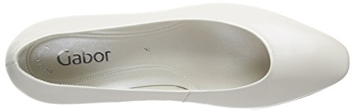 Gabor Company - Zapatos de tacón para mujer, color blano, talla 38 (talla fabricante: 5 UK)