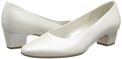 Gabor Company - Zapatos de tacón para mujer, color blano, talla 38 (talla fabricante: 5 UK)