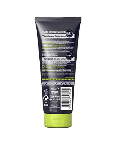 Garnier Fructis Style Gel Hard Cemento Fijación Absoluta - 200 ml