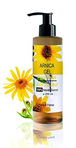 Gel de Árnica Montana 90% 200 ml Acción Rápida Gel Deporte Gel Calmante Reparador