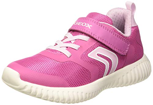 Geox J Waviness Girl A, Zapatillas para Niñas, Fuchsia/Pink C8230, 29 EU