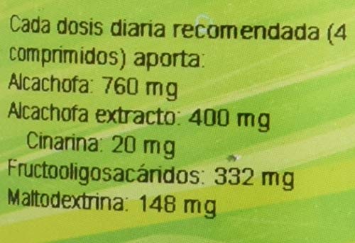 GHF - GHF Alcachofa 100 comprimidos 500 mg