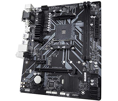 Gigabyte Technology - Placa base B450M S2H AM4 B450 MATX