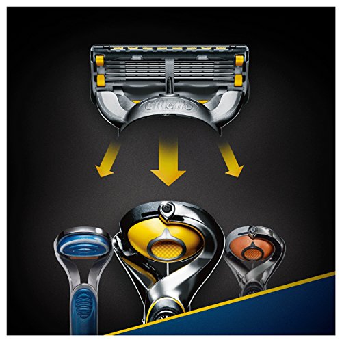 Gillette Fusion ProShield - Cuchillas para maquinilla de afeitar, 4 recambios