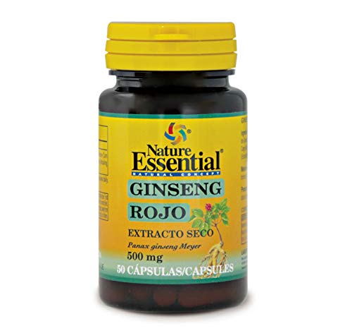 Ginseng rojo 500 mg. (ext. seco) 50 capsulas