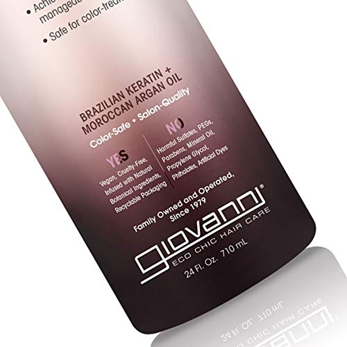 Giovanni - Gel de ducha 2Chic - Queratina Brasileña y Aceite de Argan