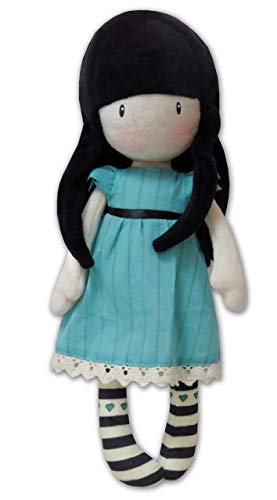 Gorjuss M-05-G Muñeca de Trapo en Display - I Stole Your Heart, 30 cm