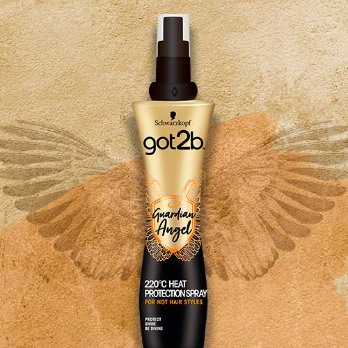 Got2b - Spray protector del calor Guardian Angel - 3 uds de 200ml - Schwarzkopf