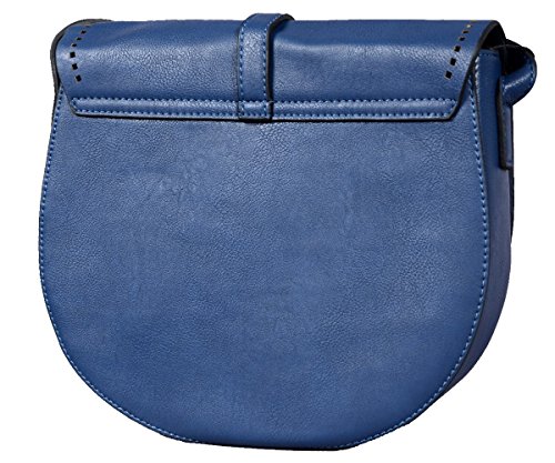 Grisodonna - Bolso al hombro de Material Sintético para mujer Azul azul