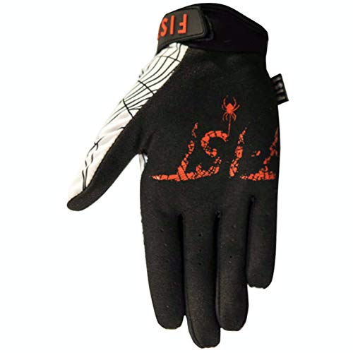 Guantes Puño Rojo Negro Protección Guantes, multicolor, small