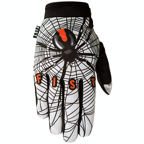 Guantes Puño Rojo Negro Protección Guantes, multicolor, small