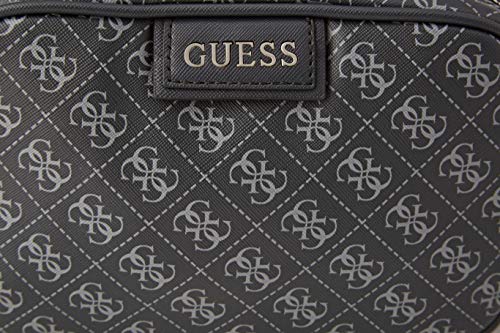 Guess Dan Logo Small NECESSAIRE Bags Briefcase Hombre, Black, Talla Única