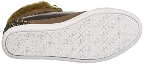 Guess Furr, Zapatillas Altas para Mujer, Marrón (Bronz), 39 EU