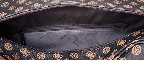 Guess Wilder Duffle, Equipaje de Mano para Mujer, marrón