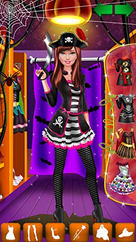 Halloween Makeover: Makeup and Dress Up Juegos de Niñas y Niños