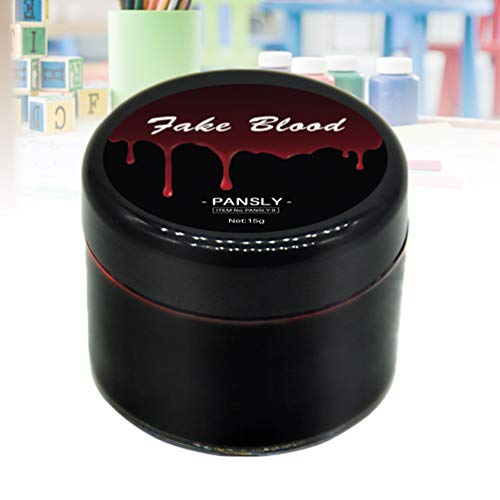 Holibanna Halloween Plasma de Sangre Gel de Sangre Comestible Pintura Corporal Halloween Horror Rojo