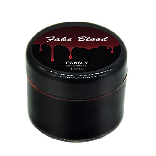 Holibanna Halloween Plasma de Sangre Gel de Sangre Comestible Pintura Corporal Halloween Horror Rojo