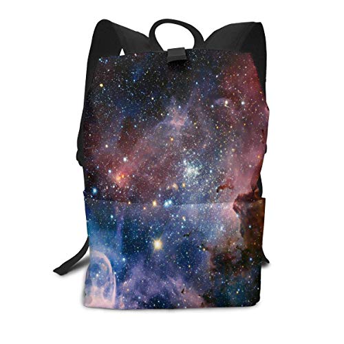 Homebe Mochila Unisex, Galaxy Space Business Laptop Backpack Durable Wear Resistance Schoolbag 14 * 8 Inch