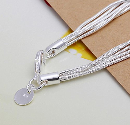 Hosaire Pulsera de Plata de Tai Chi Borlas del Corazón Que Cuelga Pulseras Mujeres de la Joyería Accesorios