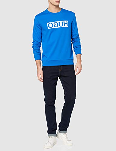 HUGO Dicago202 Sudadera, Azul (Bright Blue 431), XS para Hombre