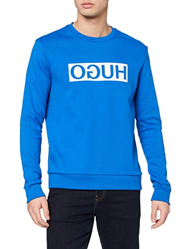 HUGO Dicago202 Sudadera, Azul (Bright Blue 431), XS para Hombre