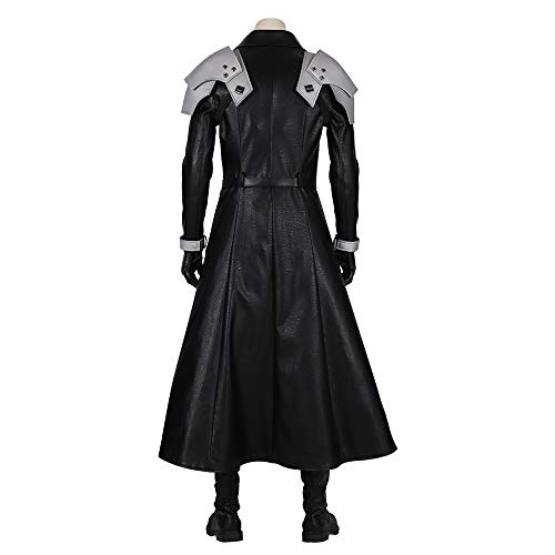 HZLQ Desgaste De Halloween Vestido Adulto Apretado Remastered Sephiroth Cosplay del Traje De Final Fantasy 7 Funcionamiento De La Etapa Traje -Regalo de Anime A-XXL