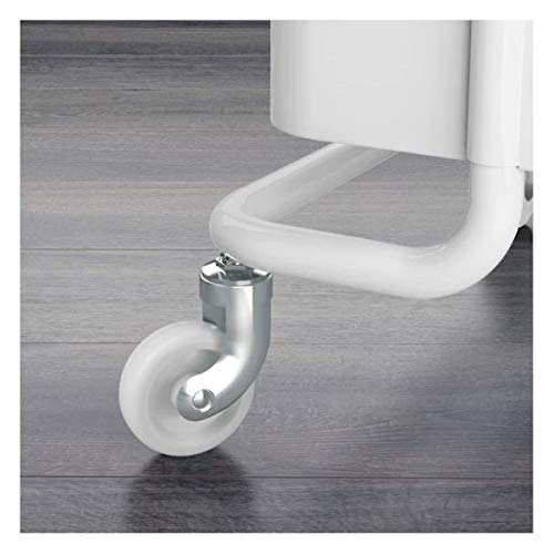 'Ikea – Camarera ("råskog Carrito de cocina Carrito Bar carro carro de baño de acero – con ruedas – Tamaño: 35 x 45 x 78 cm – Blanco