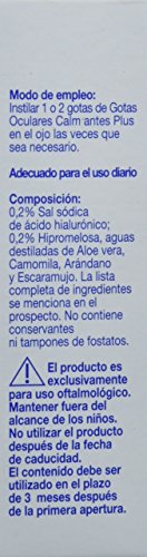 Innoxa Opticalm Gotas Oculares Calmantes Plus unidosis 10x0,5 ml