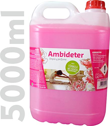 IQG Fregasuelos AMBIDETER Limpiador de Suelos perfumado (terrazo, mármol, cerámica, parket, etc.) (5 L)