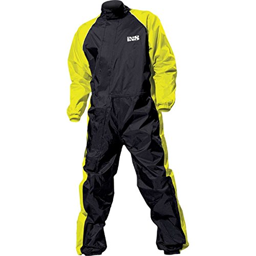 IXS Orca Evo traje combinado para lluvia - M, negro-amarillo neón