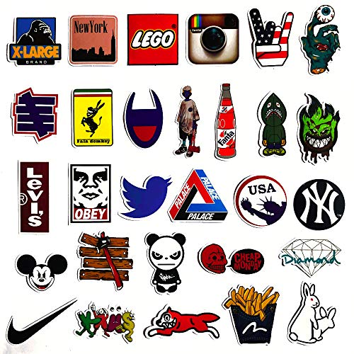 Jackify Pegatinas 100-PCS, Stickers Vinilo Graffiti Calcomanías Pegatina para Moto Infantiles ParedCoche Teclado iPhone Niños Bicicleta Ordenador Equipaje Snowboard