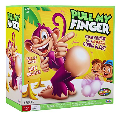 Jakks Pacific- Pull My Finger Monkey Game (78742)