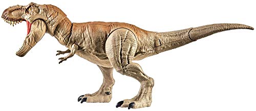 Jurassic World- Mandibula Extrema T Rex Dinosaurio de juguete, Multicolor (Mattel GCT91)