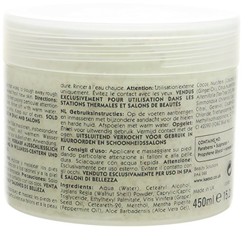 Kaeso Lima y Jengibre Tingle Foot Scrub 450 ml