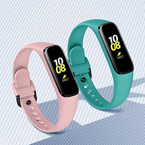 KIMILAR Correa Compatible con Samsung Galaxy Fit E 2019 [3 Pack] Correa de Recambio Silicona, Reemplazo de Banda de la Muñeca Pulseras de Repuesto Compatible con Samsung Galaxy Fit E Smartwatch