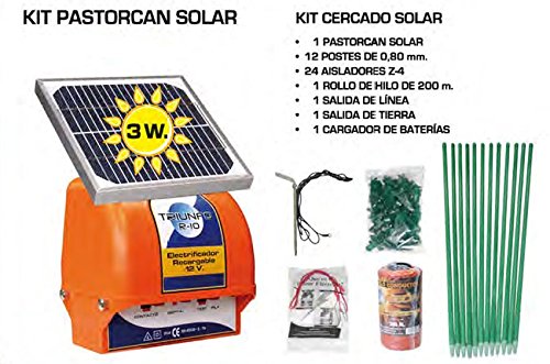 Kit Pastorcan solar Solar 3 W