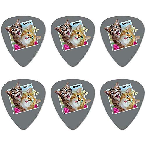 Kittens Selfie Picture Novedades Guitar Picks Medium Gauge - Set de 6