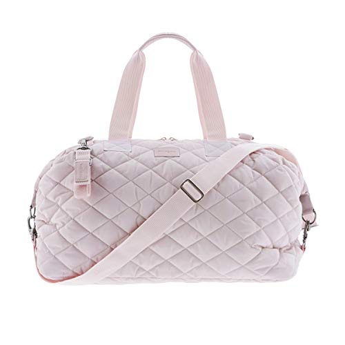 Kiwisac Lovely |Bolso Maternal | Color Rosa | Con Cambiador y Neceser | Uso Hospital o Carrito Bebe | 48 x 24 x 34cm