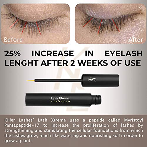 KL Killer Lashes - Lash Xtreme Acondicionador y Sérum de Crecimiento Avanzado (5 ml)