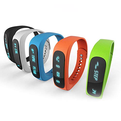 KS Pulsera Actividad Monitoreo de Calorías Fotografia a Distancia Ritmo Cardíaco Sueño Recordatorio de Horario Ip57 a Prueba de Agua Pulsera Inteligente,Mensaje de Empuje Chip Inteligente/blan