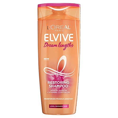 L 'Oreal Elvive sueño longitudes largo pelo champú, 400 ml, pack de 6