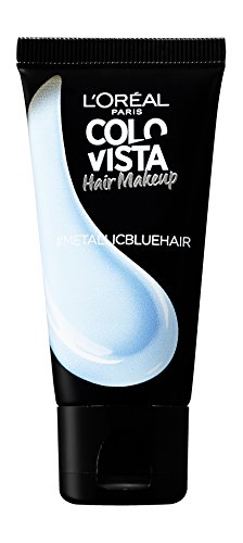 L 'Oréal Paris colovista Hair Makeup 1 de Day de color destacados de 2 metallicbluehair