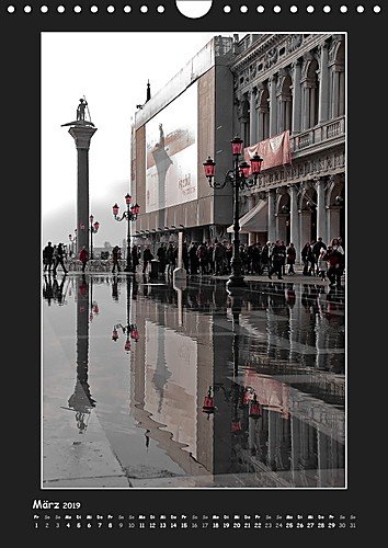 La Serenissima - Venedig (Wandkalender 2019 DIN A4 hoch): Eine etwas andere Sicht auf diese faszinierende Stadt. (Monatskalender, 14 Seiten )